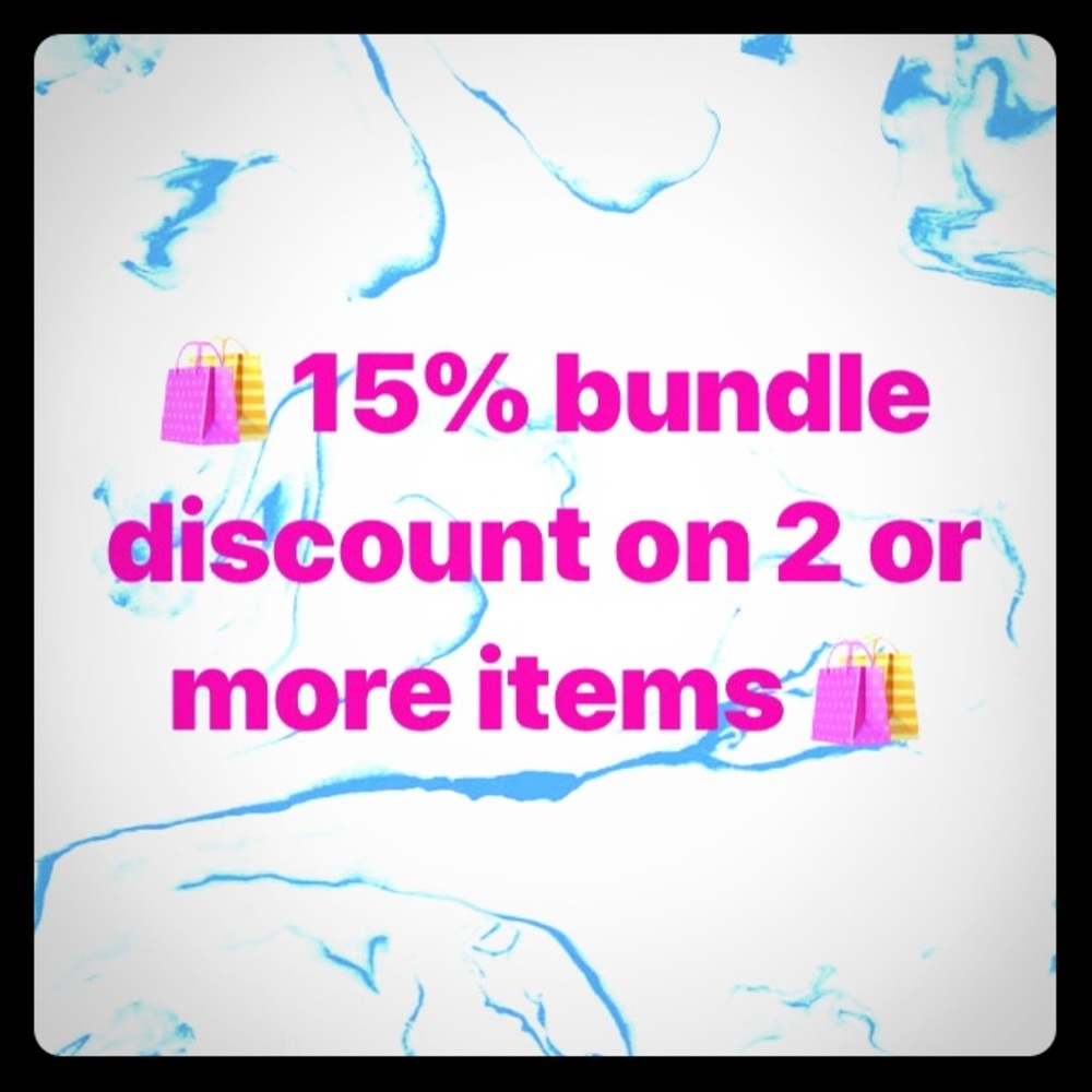 🛍Bundle discount! 🛍
